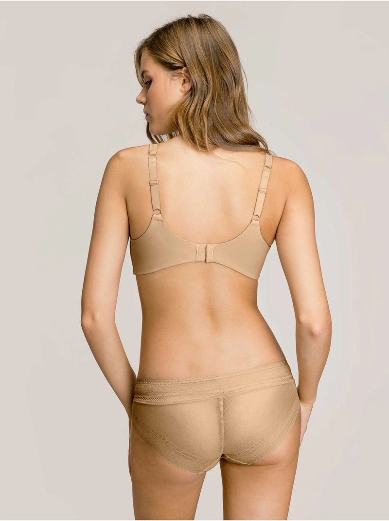 Pack 2 culottes en dentelle sans marques Rose - Kiabi
