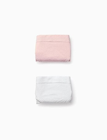 Pack 2 Culottes Hipsters en Microfibre