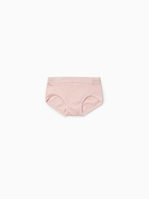 Pack 2 Culottes Hipsters en Microfibre - Kiabi
