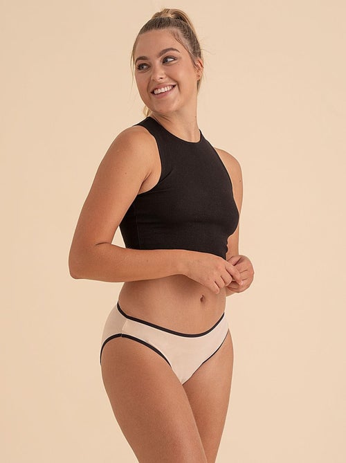 Pack 2 Culottes menstruelles, flux abondant University - Kiabi