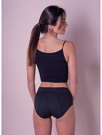 Pack 2 Culottes menstruelles flux léger coton, Indy
