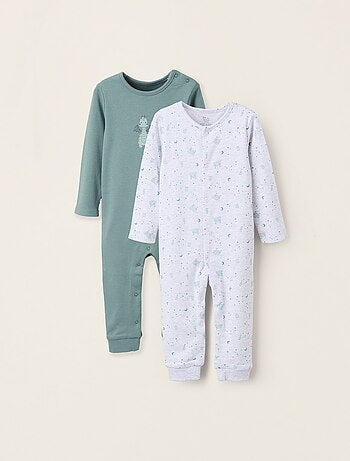 Pack 2 Grenouillères sans Pieds