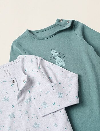 Pack 2 Grenouillères sans Pieds