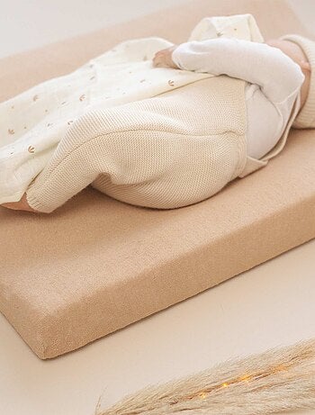 Pack 2 housses de matelas à langer pour bébé