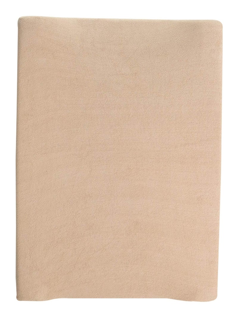 Pack 2 housses de matelas à langer pour bébé Marron - Kiabi