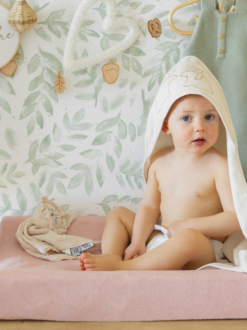 Pack 2 housses de matelas à langer pour bébé - Kiabi