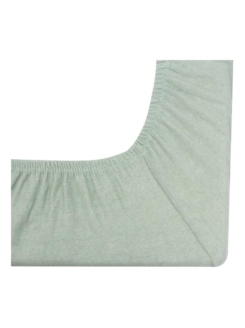 Pack 2 housses de matelas à langer pour bébé Vert - Kiabi