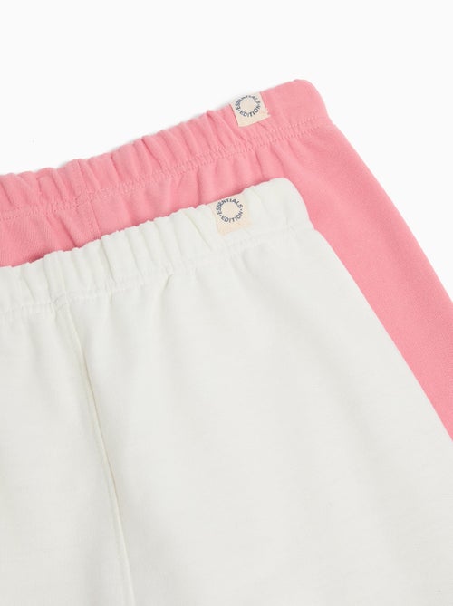 Pack 2 Joggers Felpa - Kiabi