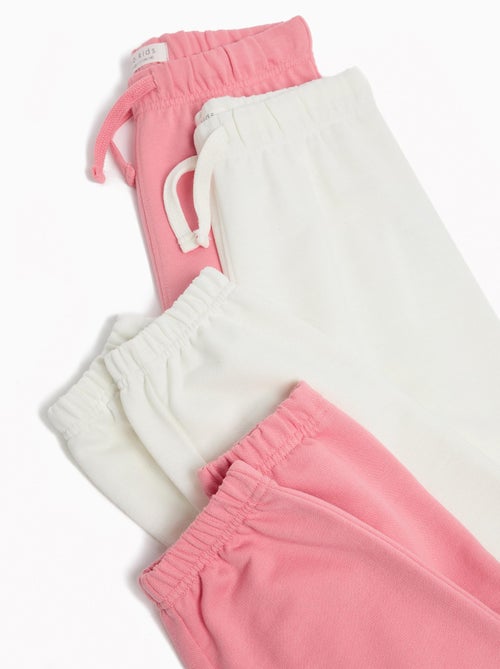 Pack 2 Joggers Felpa - Kiabi