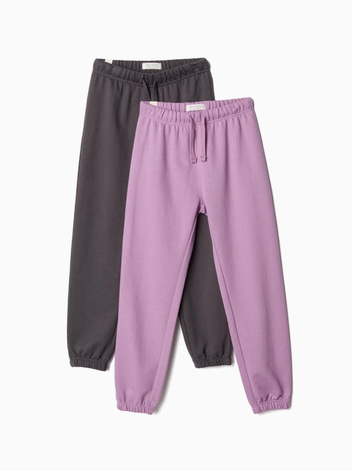 Pack 2 Joggers Felpa - Kiabi