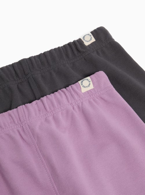 Pack 2 Joggers Felpa - Kiabi