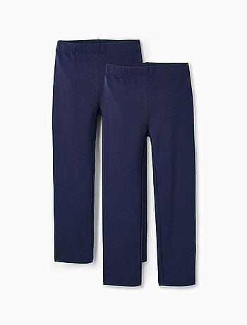 Pack de 2 paires de leggings en coton