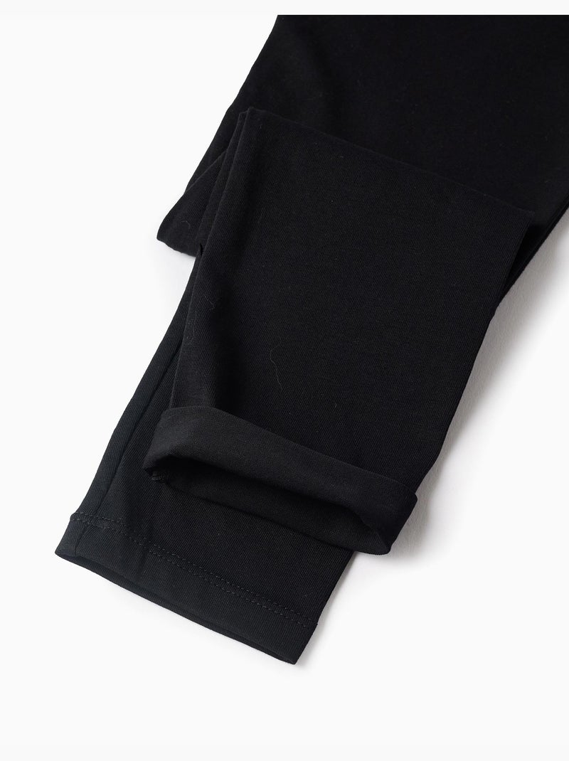 Pack 2 Leggings Noir Noir - Kiabi