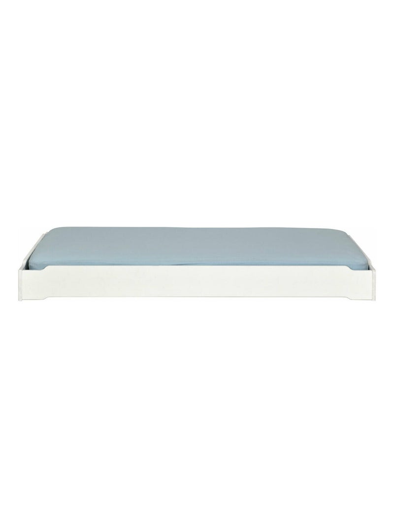 Pack 2 lits empilables Jelly - AKITEN RETAIL Blanc Blanc - Kiabi