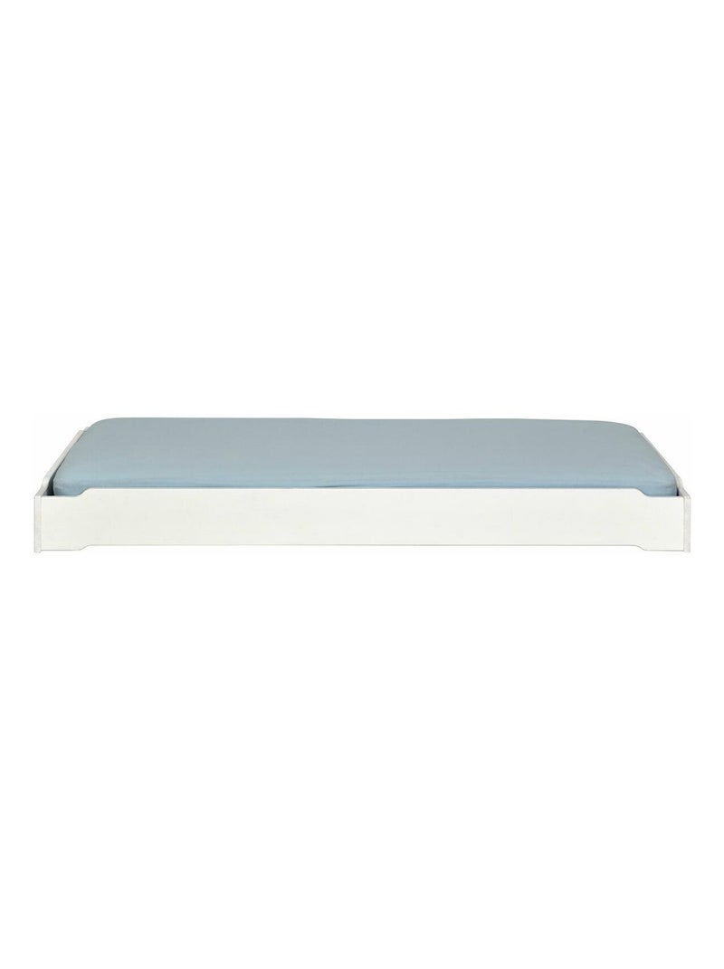 Pack 2 lits empilables Jelly - AKITEN RETAIL Blanc Blanc - Kiabi