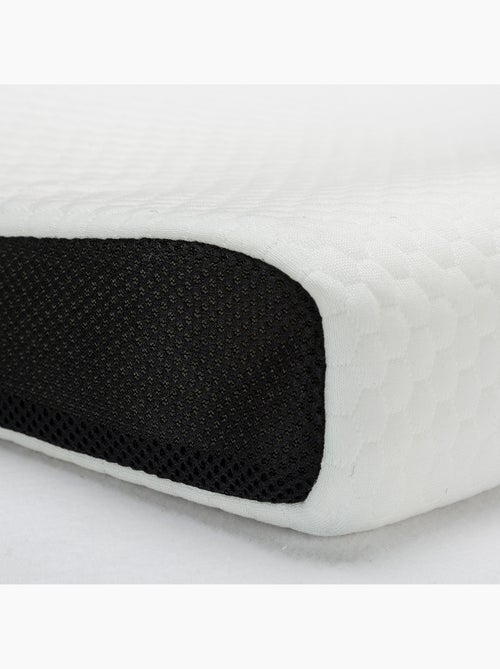 Pack 2 Oreillers d'hôtel Fibre Toucher doux Dormir sur le côté - Kiabi
