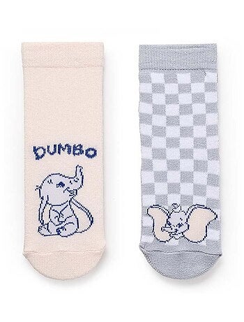 Pack 2 Paires de Chaussettes Antidérapantes Dumbo