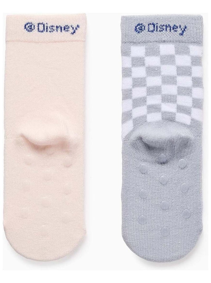 Pack 2 Paires de Chaussettes Antidérapantes Dumbo Multicolore - Kiabi