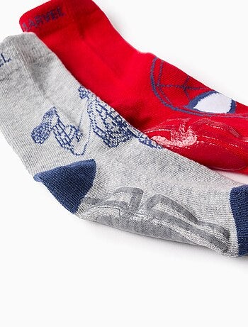 Pack 2 Paires de Chaussettes Antidérapantes Spider-Man