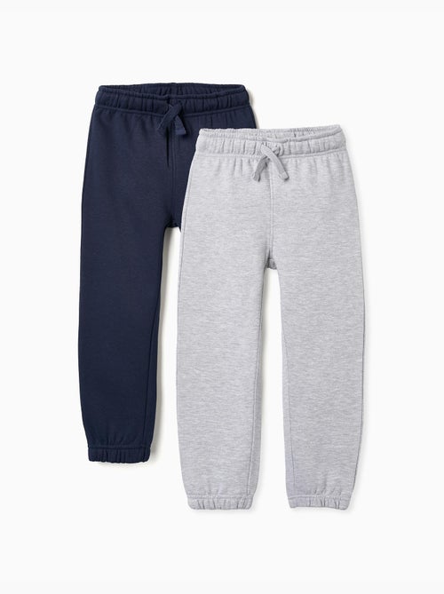Pack 2 Pantalon de Jogging peigné - Kiabi Pack 2 Pantalon de Jogging peigné - Kiabi