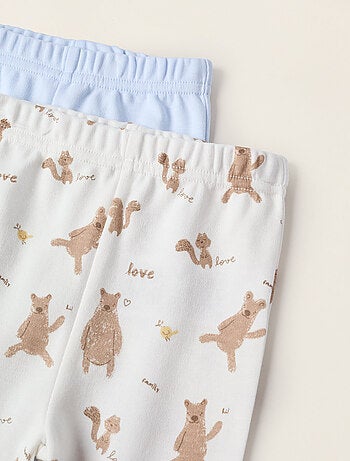 Pack 2 Pantalons en Coton