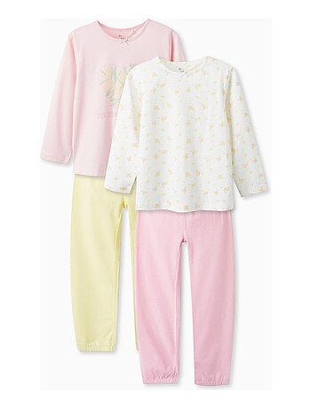 Pyjama à Manches Longues NEXT – Lot De 2, Coupe Classique, Lavable Machine 40°C, Essentiel Intemporel - 3