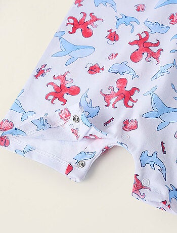 Pack 2 Pyjamas-Combinaisons en Coton