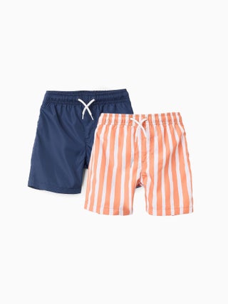 Pack 2 Shorts de Bain Motif/Uni