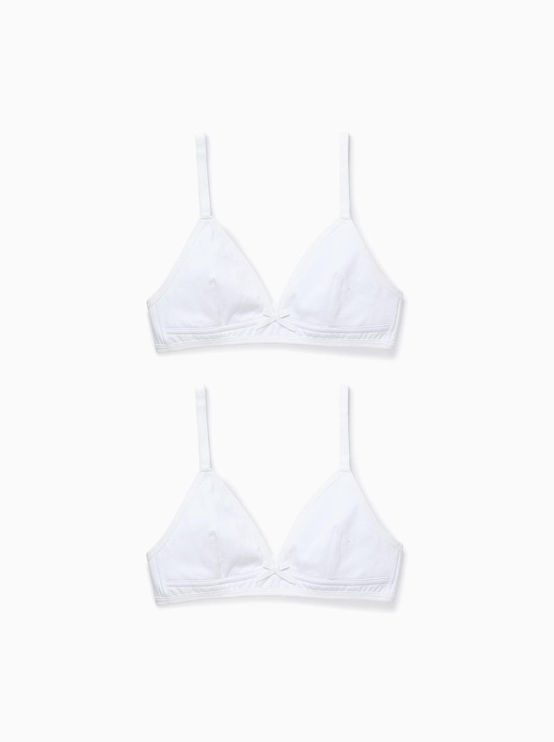 Pack 2 Soutiens-Gorge Blanc - Kiabi