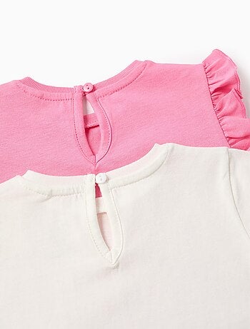 Pack 2 T-shirts avec Motifs et Imprimés