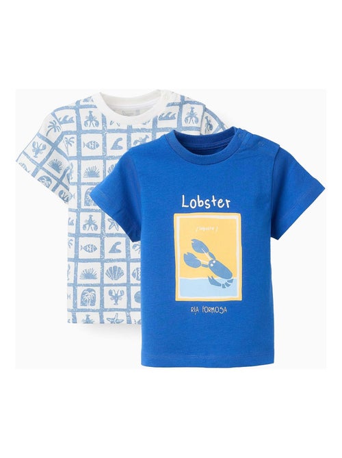 Pack 2 T-shirts de Coton - Kiabi