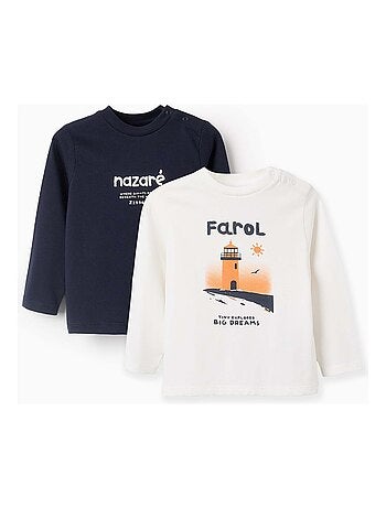 Pack 2 T-shirts de Manches Longues