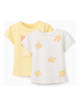 Pack 2 T-shirts en Coton