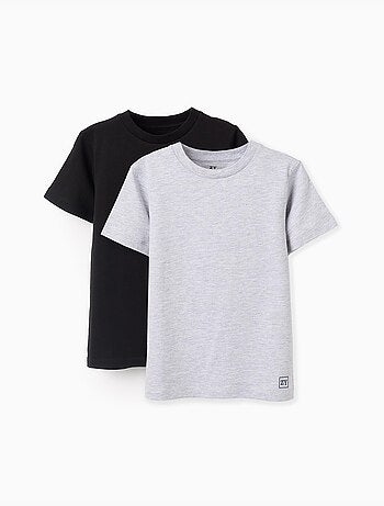 Pack 2 T-shirts en Coton