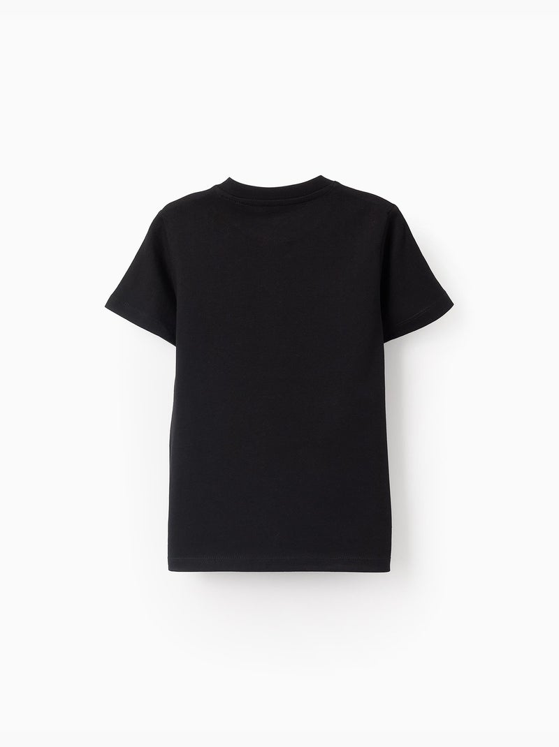 Pack 2 T-shirts en Coton Noir Noir - Kiabi