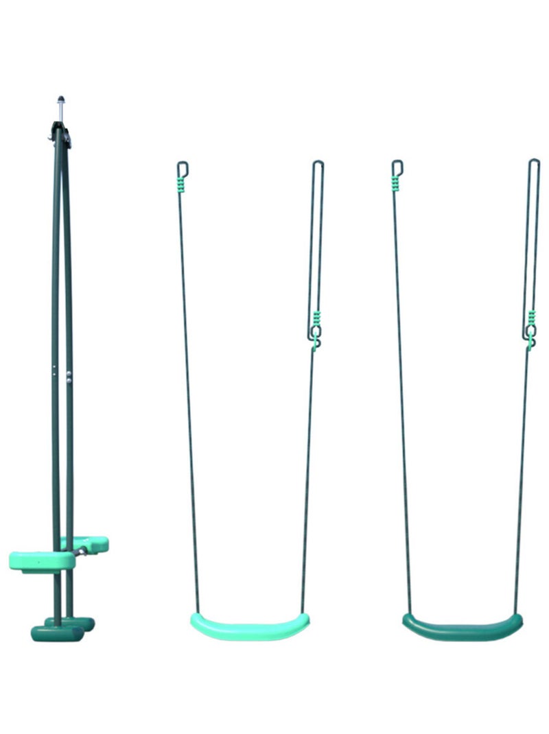 Pack 3 accessoires 2 balançoires et 1 face à face pour portique H222 cm N/A - Kiabi