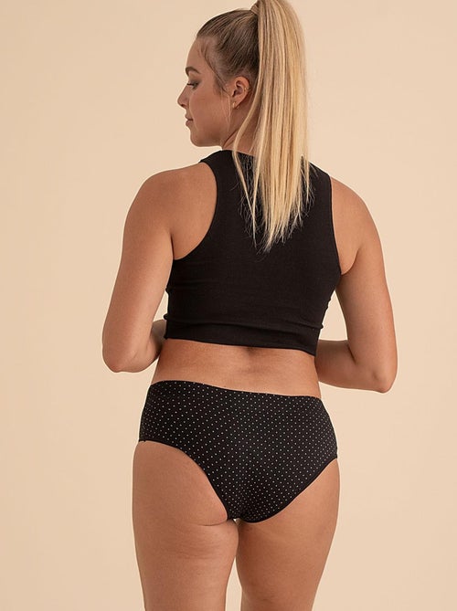 Pack 3 Culottes menstruelles flux abondant, Moons - Kiabi