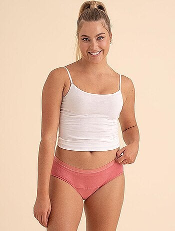 Pack-3 Culottes menstruelles sans couture, flux important, Ayub.