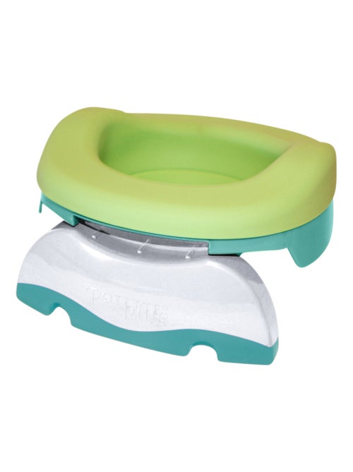 Pack 3 en 1 - Pot de voyages et réducteur de toilettes transformable en pot de maison - Kiabi