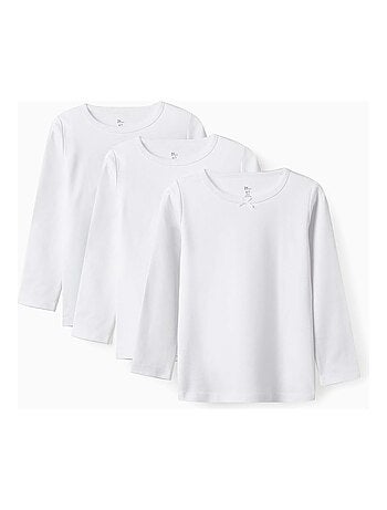 Pack 3 Maillots de Corps avec Nœud