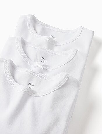 Pack 3 Maillots de Corps avec Nœud