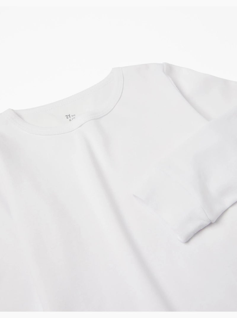 Pack 3 Maillots de Corps Blanc - Kiabi