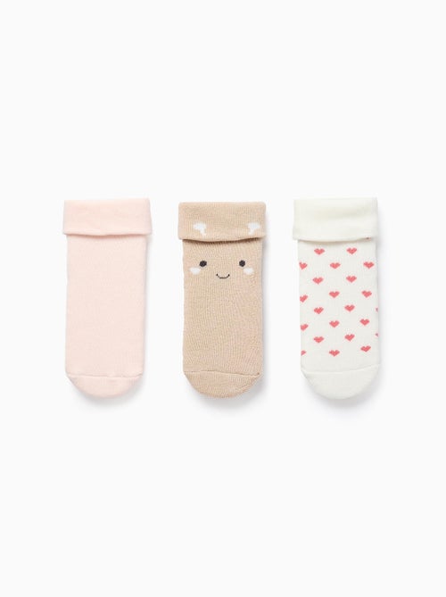 Pack 3 Paires de Chaussettes Épaisses - Kiabi