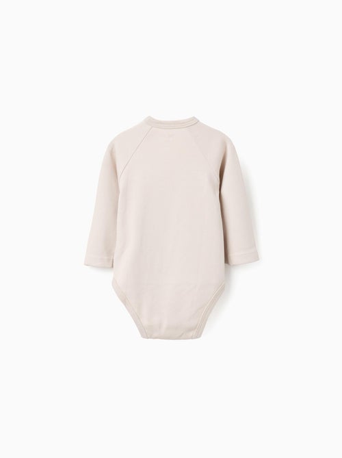 Pack 4 bodies croisés unis/imprimés - Kiabi