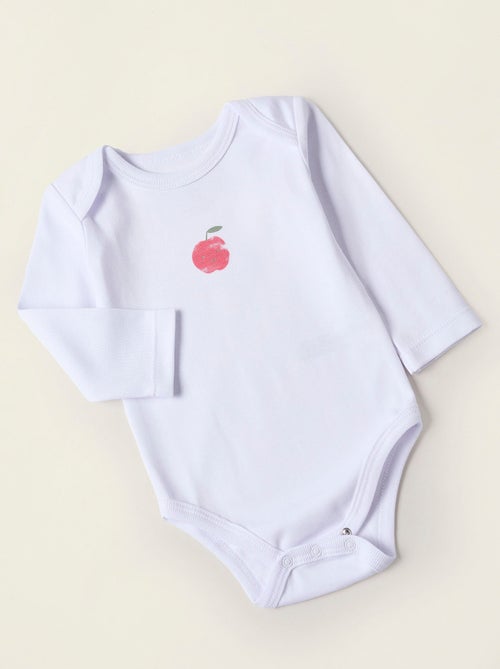 Pack 4 Bodies de Coton - Kiabi