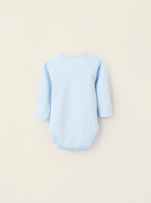 Pack 4 Bodies de Coton en Croisé - Kiabi