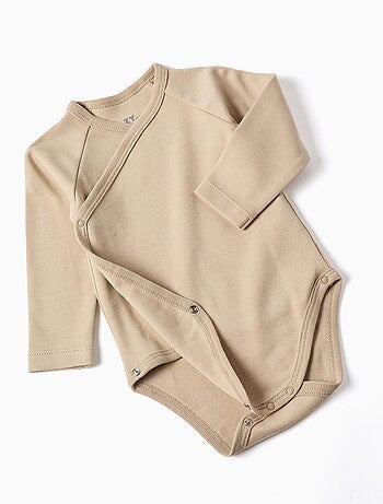 Pack 4 Bodies de Coton en Croisé