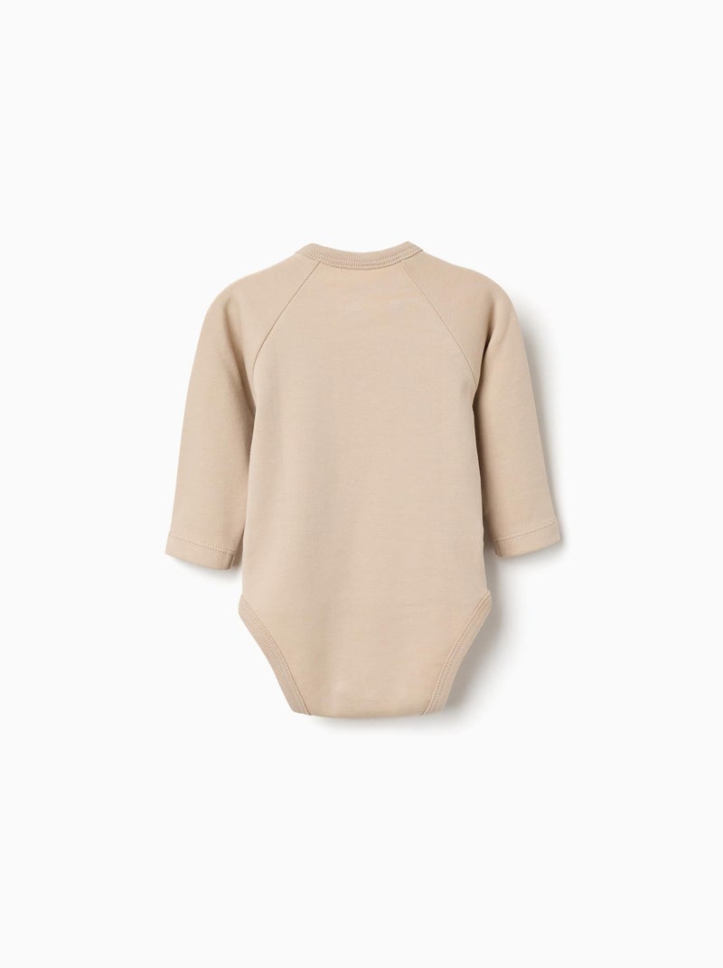 Pack 4 Bodies de Coton en Croisé Multicolore - Kiabi