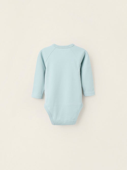 Pack 4 Bodies de Coton en Croisé - Kiabi