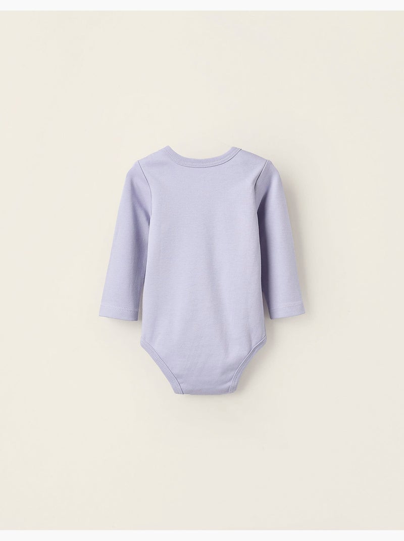 Pack 4 Bodies de Coton Multicolore - Kiabi